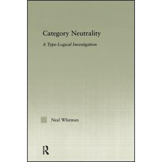 Category Neutrality Category Neutrality