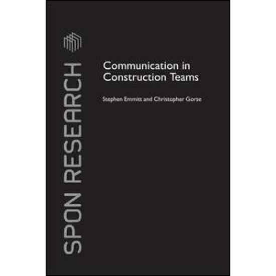 Communication in Construction Teams Communication in Construction Teams