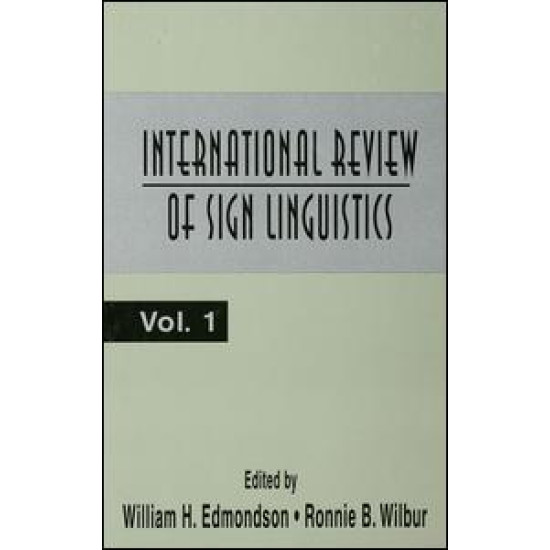 International Review of Sign Linguistics