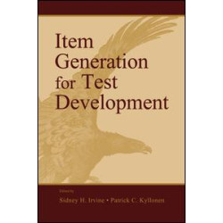 Item Generation for Test Development Item Generation for Test Development