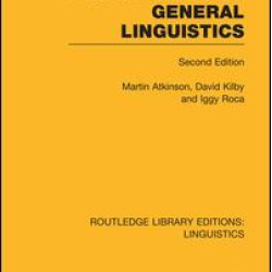 Foundations of General Linguistics Foundations of General Linguistics