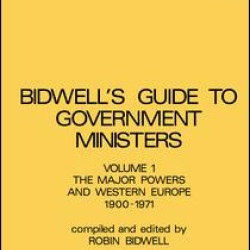 Guide to Government Ministers Guide to Government Ministers