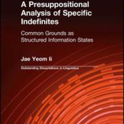 A Presuppositional Analysis of Specific Indefinites