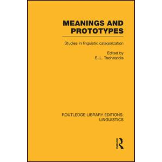Meanings and Prototypes Meanings and Prototypes