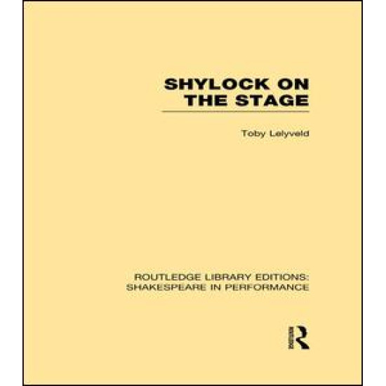 Shylock on the Stage