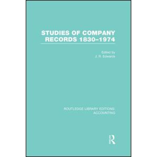 Studies of Company Records (RLE Accounting) Studies of Company Records (RLE Accounting)