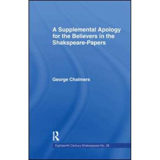 Supplemental Apology for Believers in Shakespeare Papers