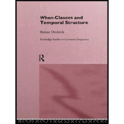 When-Clauses and Temporal Structure When-Clauses and Temporal Structure