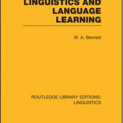 Applied Linguistics and Language Learning Applied Linguistics and Language Learning