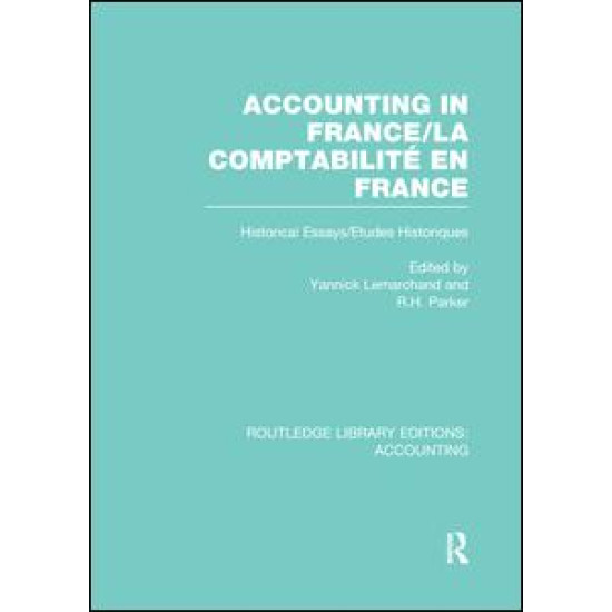 Accounting in France (RLE Accounting)