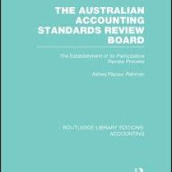 The Australian Accounting Standards Review Board (RLE Accounting)