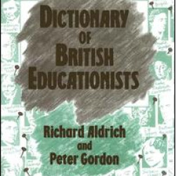 Dictionary of British Educationists Dictionary of British Educationists