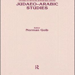 Judaeo Arabic Studies Judaeo Arabic Studies