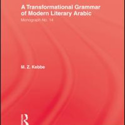 Transformational Grammar Of Modern Literary Arabic