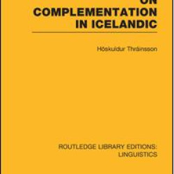 On Complementation in Icelandic On Complementation in Icelandic