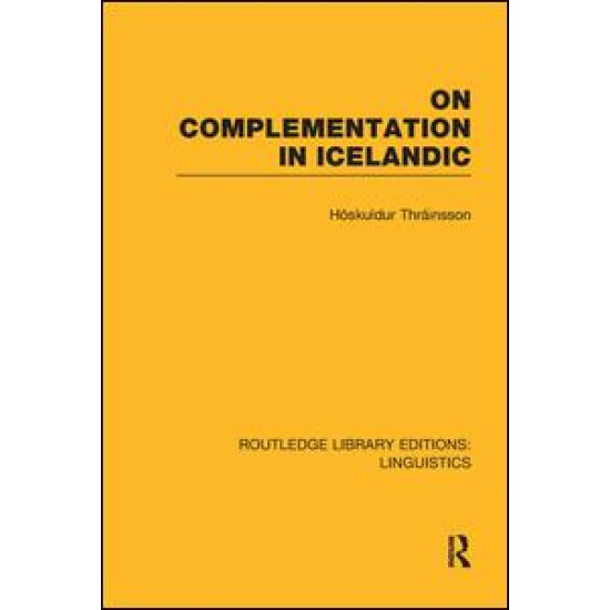On Complementation in Icelandic On Complementation in Icelandic