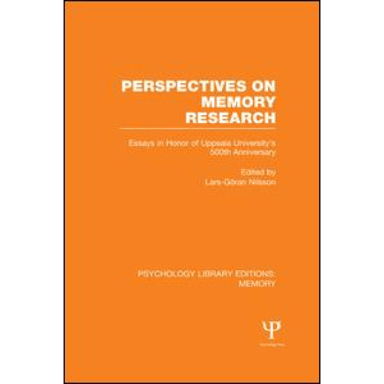 Perspectives on Memory Research (PLE:Memory) Perspectives on Memory Research (PLE:Memory)