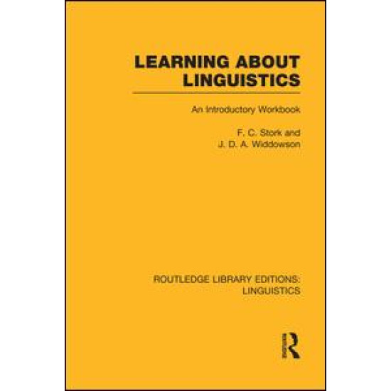 Learning about Linguistics Learning about Linguistics