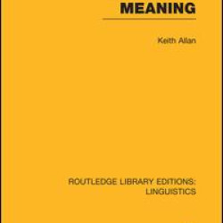 Linguistic Meaning