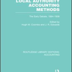 Local Authority Accounting Methods Volume 1 (RLE Accounting) Local Authority Accounting Methods Volume 1 (RLE Accounting)