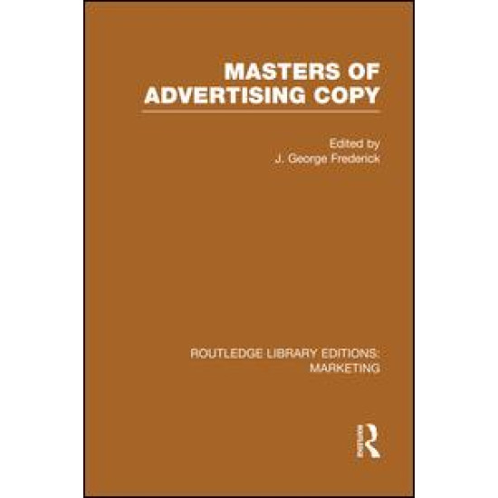 Masters of Advertising Copy (RLE Marketing) Masters of Advertising Copy (RLE Marketing)
