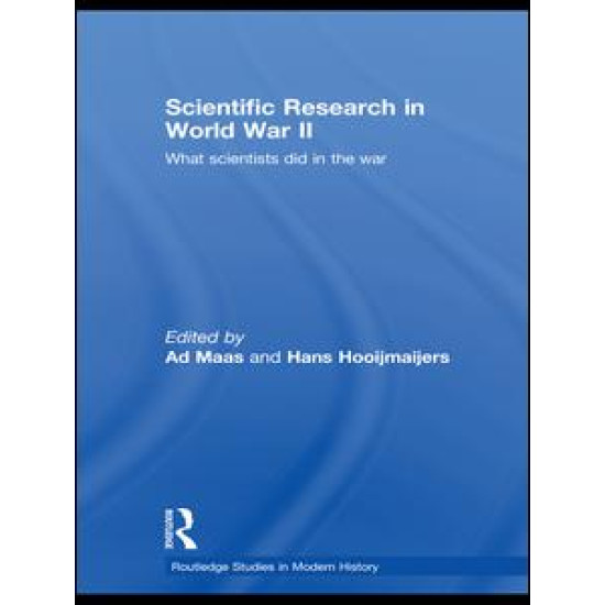 Scientific Research In World War II Scientific Research In World War II