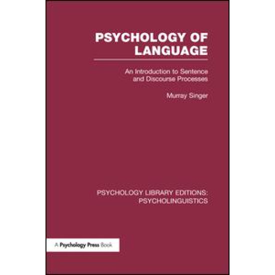 Psychology of Language (PLE: Psycholinguistics)