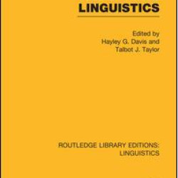 Redefining Linguistics Redefining Linguistics