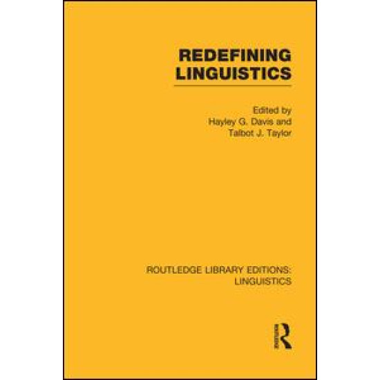 Redefining Linguistics Redefining Linguistics