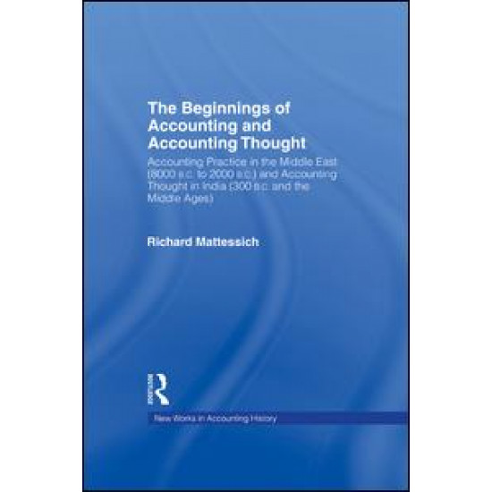 The Beginnings of Accounting and Accounting Thought