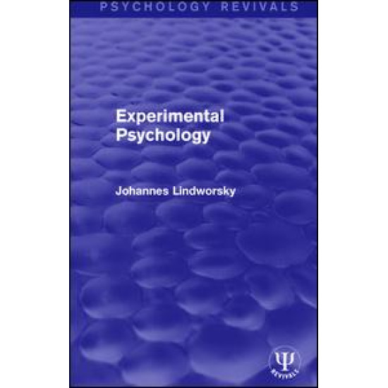 Experimental Psychology Experimental Psychology