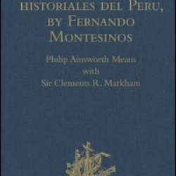 Memorias antiguas historiales del Peru, by Fernando Montesinos