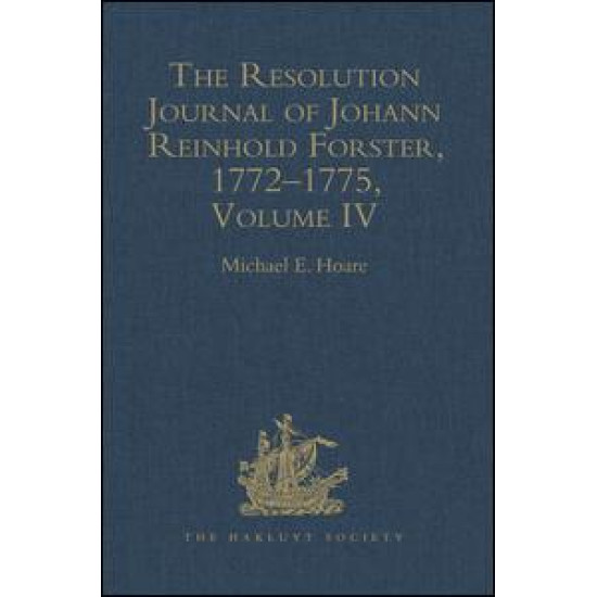 The Resolution Journal of Johann Reinhold Forster, 1772–1775