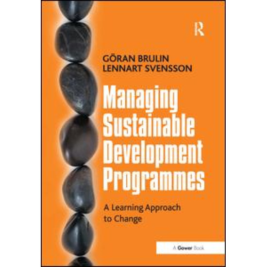 Managing Sustainable Development Programmes Managing Sustainable Development Programmes