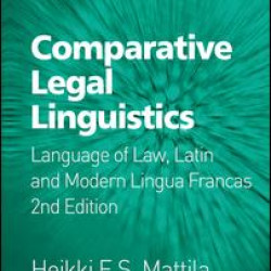 Comparative Legal Linguistics