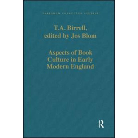 Aspects of Book Culture in Early Modern England