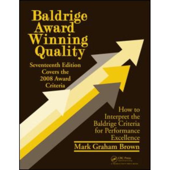 Baldrige Award Winning Quality Baldrige Award Winning Quality