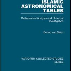 Islamic Astronomical Tables