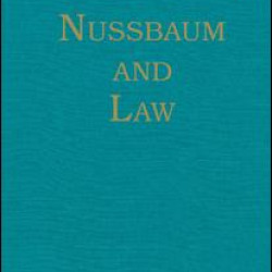 Nussbaum and Law Nussbaum and Law