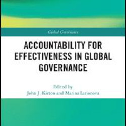 Accountability for Effectiveness in Global Governance Accountability for Effectiveness in Global Governance