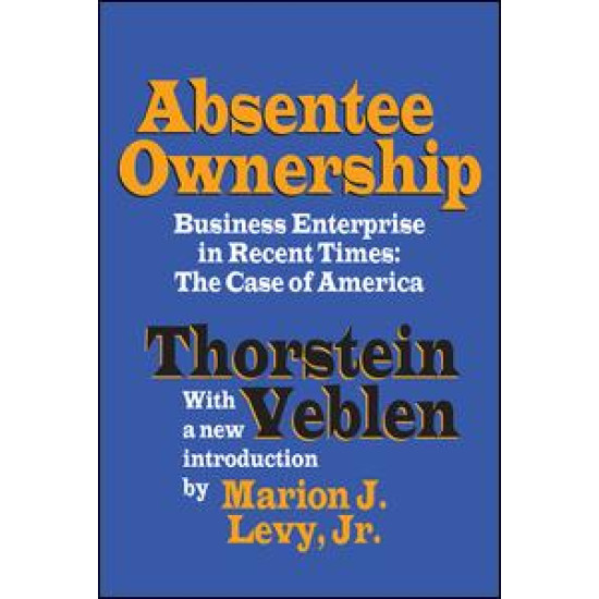 Absentee Ownership Absentee Ownership
