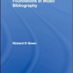 Foundations in Music Bibliography Foundations in Music Bibliography