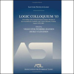 Logic Colloquium '03 Logic Colloquium '03