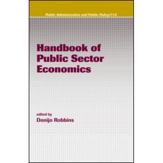 Handbook of Public Sector Economics