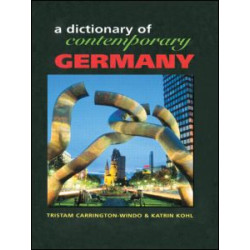 Dictionary of Contemporary Germany Dictionary of Contemporary Germany