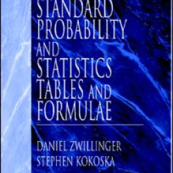 CRC Standard Probability and Statistics Tables and Formulae
