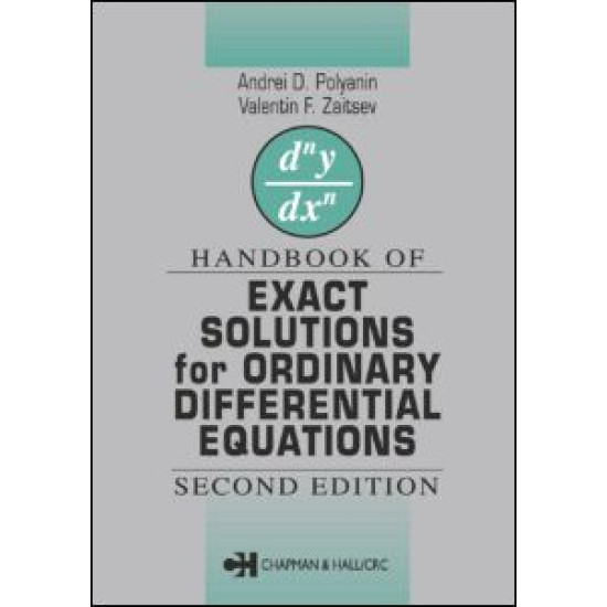 Handbook of Exact Solutions for Ordinary Differential Equations