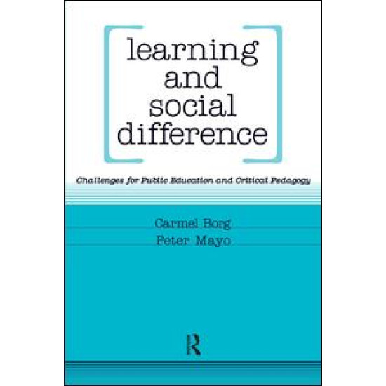 Learning and Social Difference