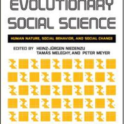 New Evolutionary Social Science New Evolutionary Social Science
