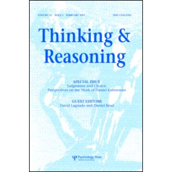Judgement and Choice: Perspectives on the Work of Daniel Kahneman